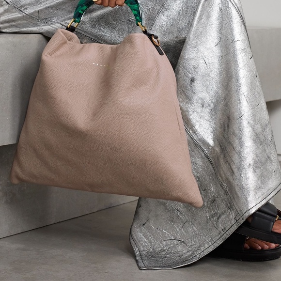 NWT MARNI Venice Resin-Handle Shoulder Bag - Picture 3 of 16